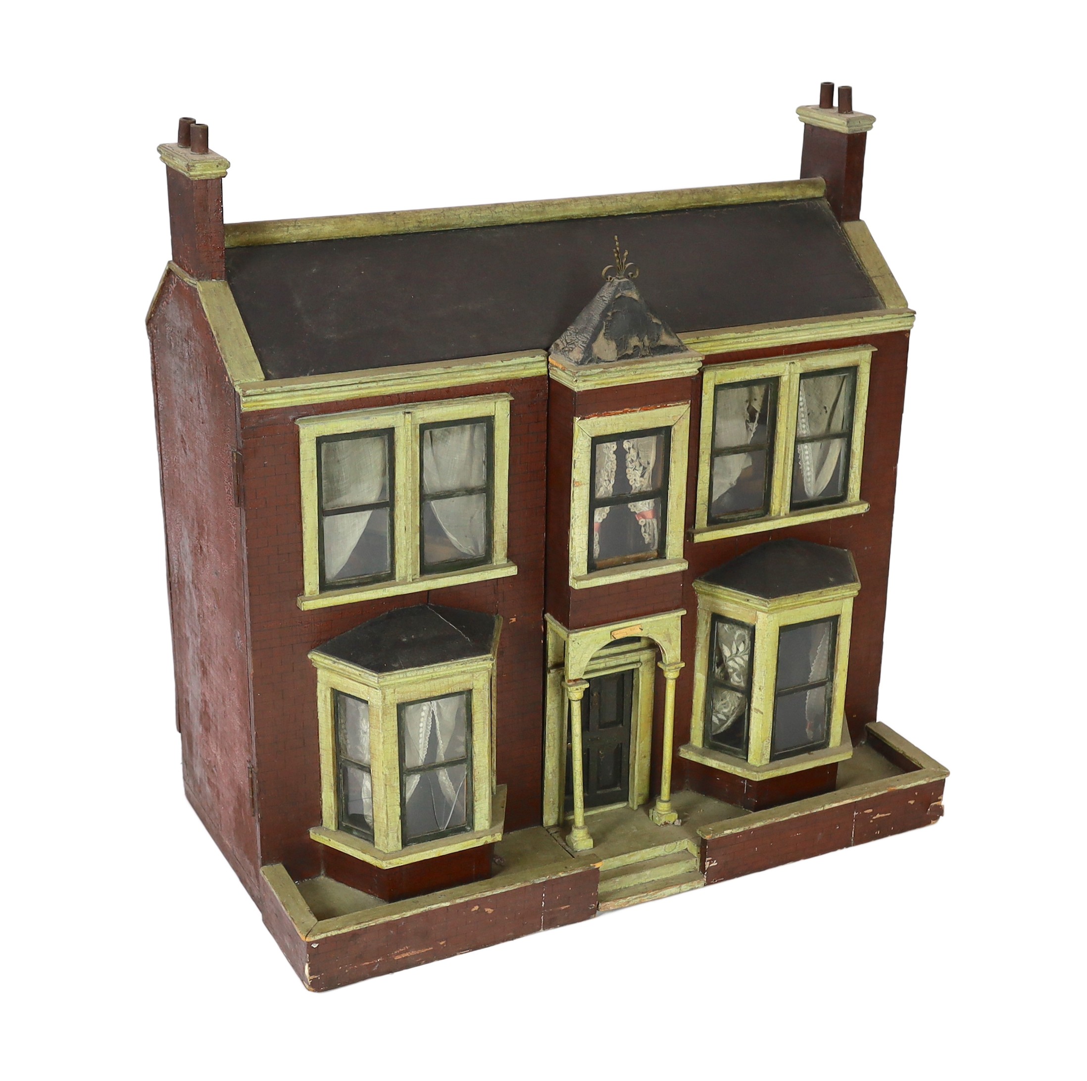 'Rocking Villa': A Victorian furnished dolls’ house, circa 1880